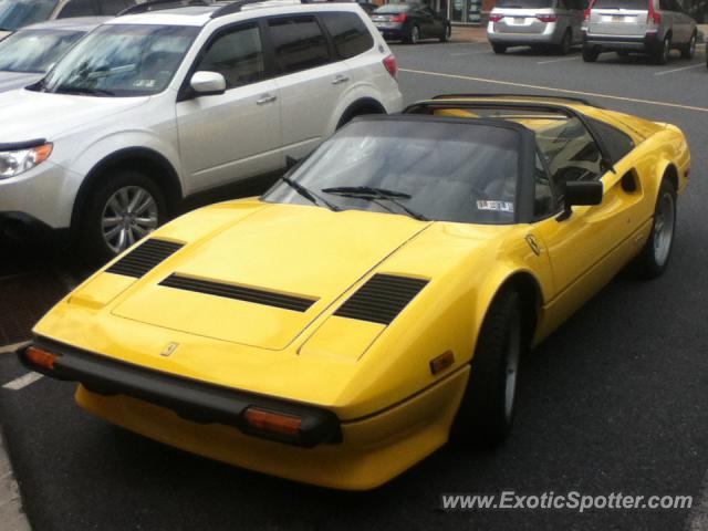 Ferrari 308 spotted in Center valley, Pennsylvania