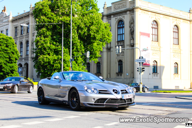 Mercedes SLR spotted in Munich, Germany