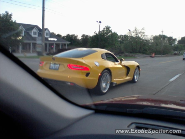 Dodge Viper spotted in Davenport, Iowa