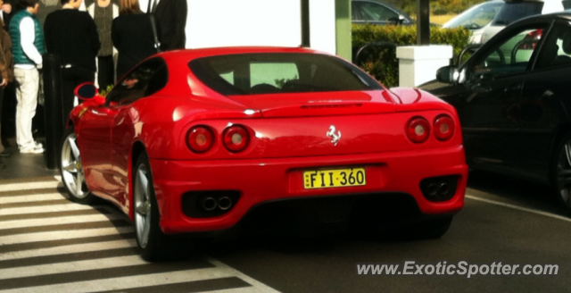 Ferrari 360 Modena spotted in Sydney, Australia