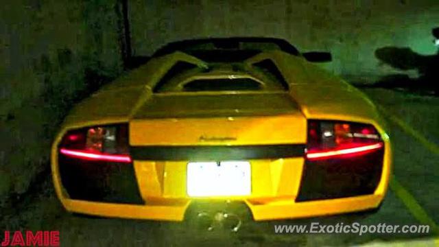 Lamborghini Murcielago spotted in Baltimore, Maryland