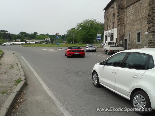 Ferrari 360 Modena spotted in Roma, Italy