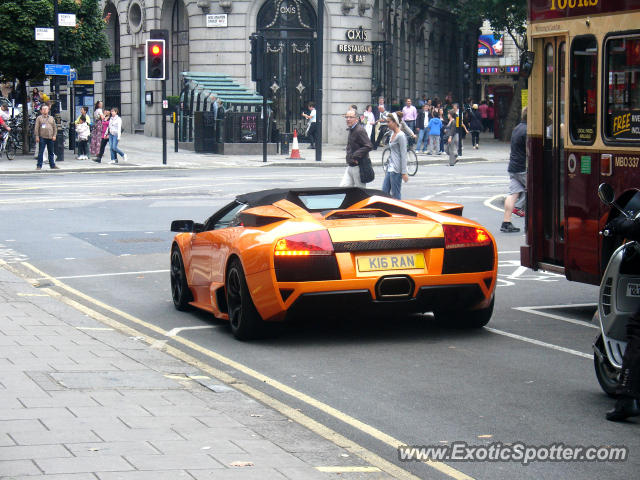 Lamborghini Murcielago spotted in London, United Kingdom