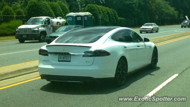 Tesla Model S spotted in Alpharetta, Georgia