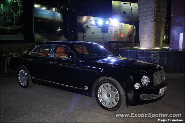 Bentley Mulsanne spotted in Bangalore, India