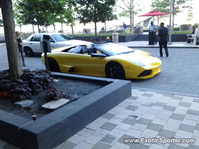 Lamborghini Murcielago spotted in Boston, Massachusetts