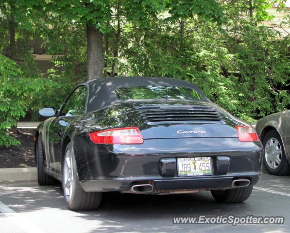 Porsche 911 spotted in New Albany, Ohio