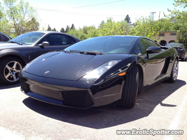 Lamborghini Gallardo spotted in Castle rock, Colorado
