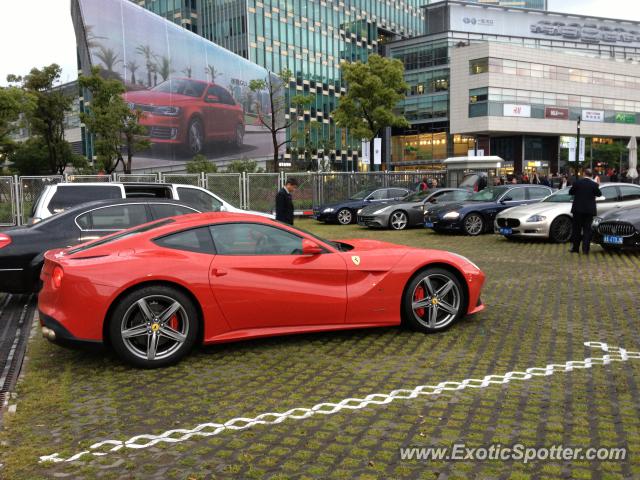 Ferrari F12 spotted in Shanghai, China