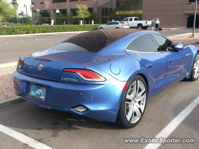 Fisker Karma spotted in Phoenix, Arizona