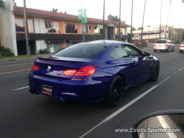 BMW M6 spotted in Los Angeles, California