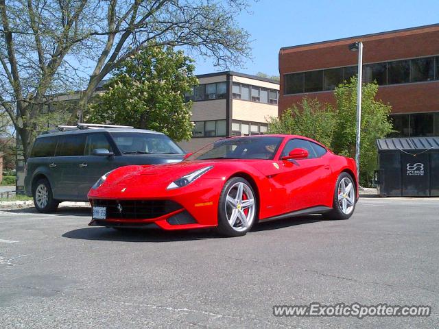Ferrari F12 spotted in Toronto, Canada