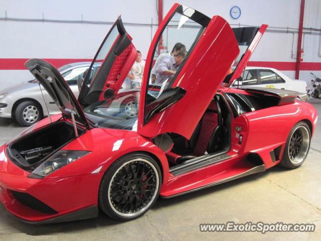 Lamborghini Murcielago spotted in Tehran, Iran