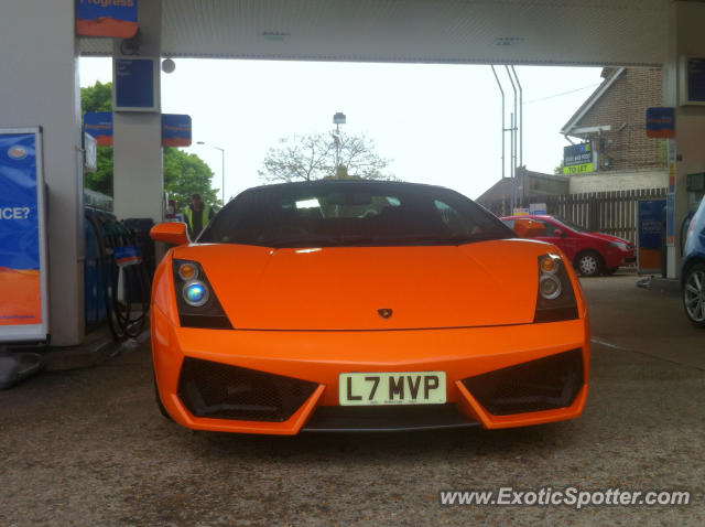Lamborghini Gallardo spotted in High Wycombe, United Kingdom