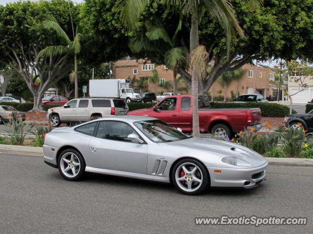 Ferrari 550 spotted in Newport Beach, California