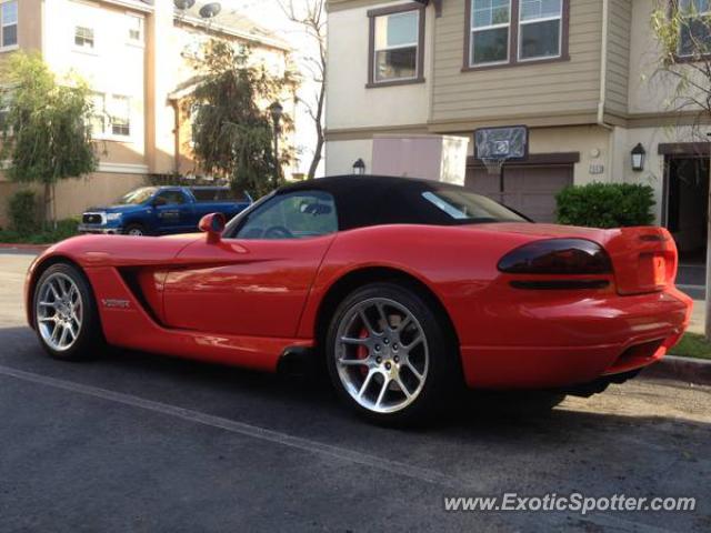 Dodge Viper spotted in Fullerton, California
