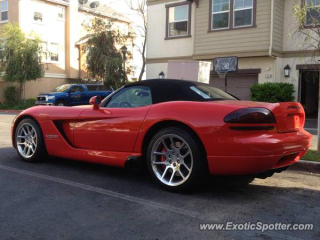 Dodge Viper spotted in Fullerton, California