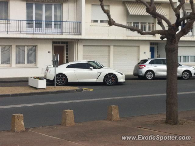 Nissan GT-R spotted in Royan, France