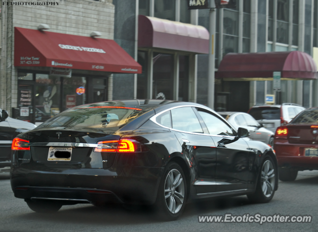 Tesla Model S spotted in Indianapolis, Indiana