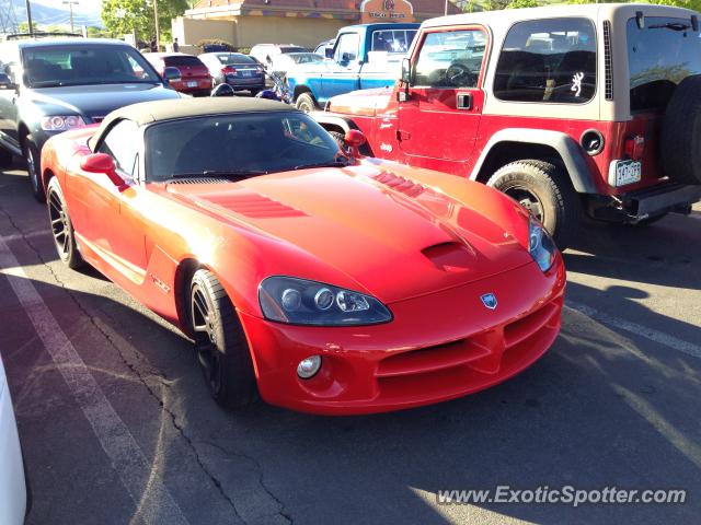 Dodge Viper spotted in Golden, Colorado