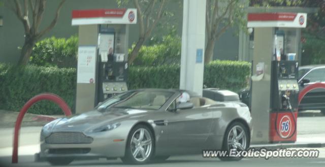 Aston Martin Vantage spotted in Tiburon, California
