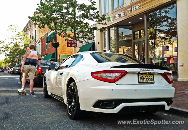 Maserati GranTurismo spotted in Red Bank, New Jersey