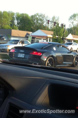 Audi R8 spotted in Saco, Maine