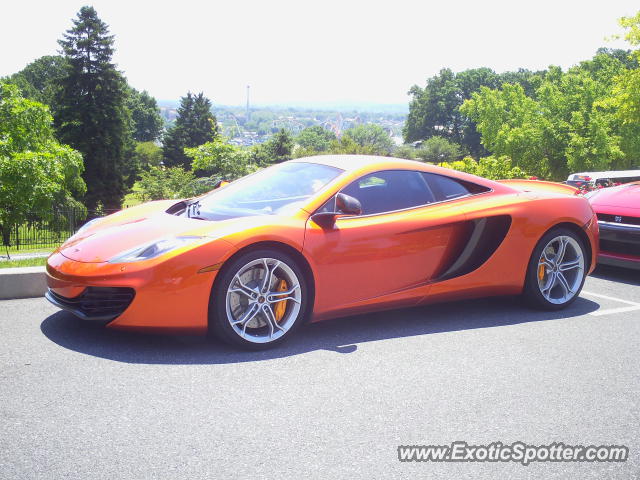 Mclaren MP4-12C spotted in Hershey, Pennsylvania