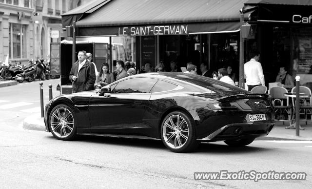 Aston Martin Vanquish spotted in Paris, France