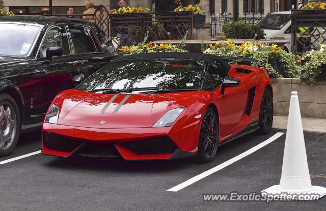 Lamborghini Gallardo spotted in London, United Kingdom