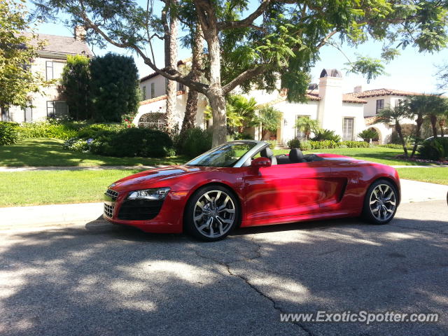 Audi R8 spotted in Beverly Hills, California