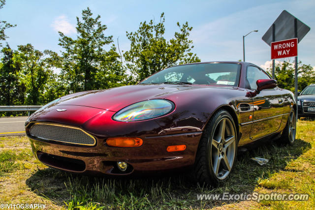 Aston Martin DB7 spotted in Greenwich, Connecticut