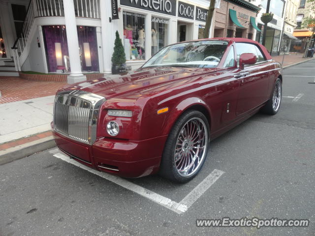 Rolls Royce Phantom spotted in Red Bank, New Jersey
