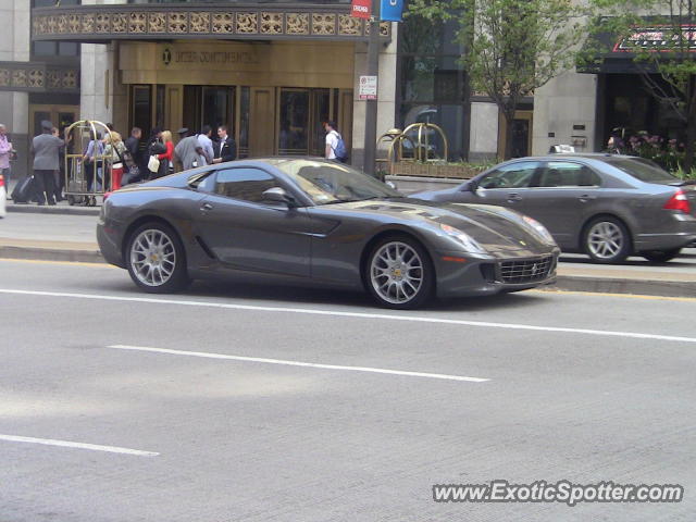 Ferrari 599GTB spotted in Chicago, Illinois