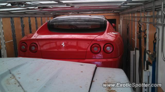 Ferrari 575M spotted in Hurricane, West Virginia
