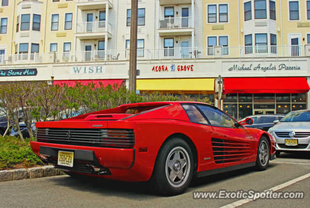 Ferrari Testarossa spotted in Long Branch, New Jersey