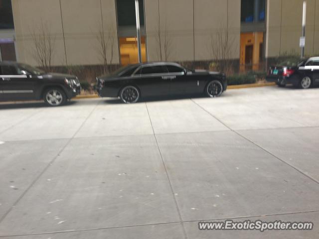 Rolls Royce Ghost spotted in Chicago, Illinois