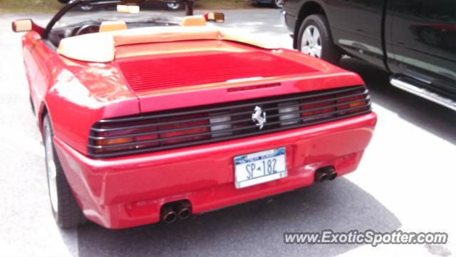 Ferrari 348 spotted in Saratoga Springs, New York