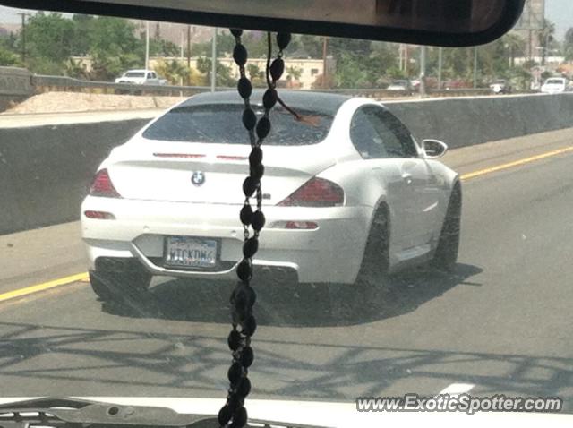 BMW M6 spotted in Riverside, California