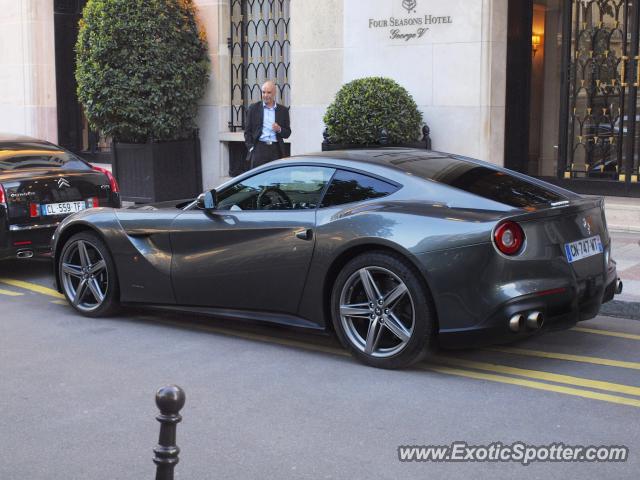Ferrari F12 spotted in Paris, France