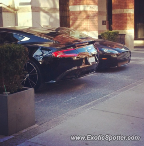 Aston Martin Vanquish spotted in Toronto, Canada