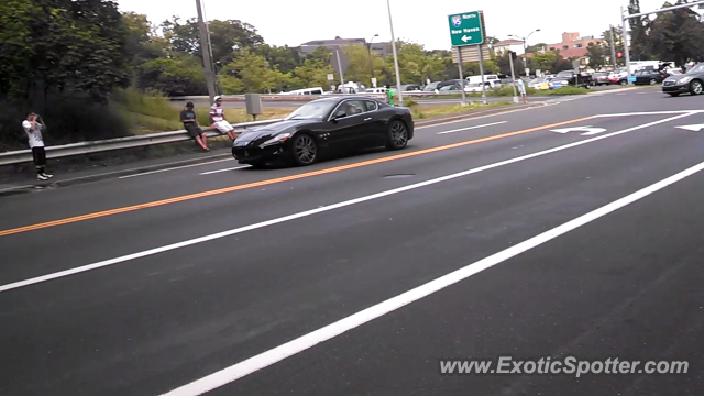 Maserati GranTurismo spotted in Greenwich, Connecticut