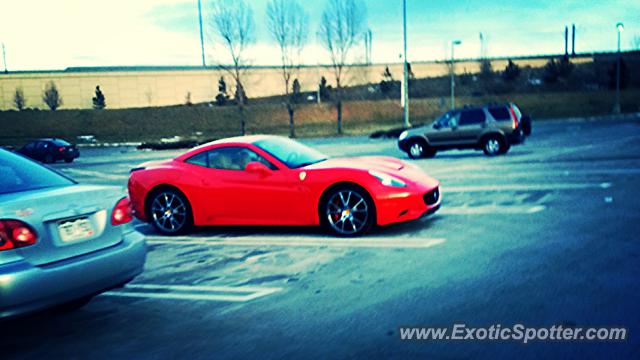 Ferrari California spotted in Lone Tree, Colorado