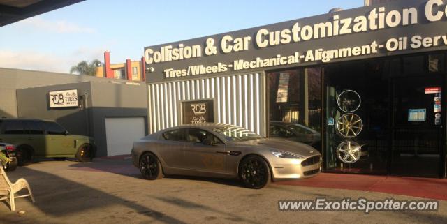 Aston Martin Rapide spotted in Los Angeles, California
