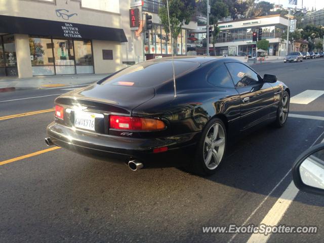 Aston Martin DB7 spotted in Los Angeles, California