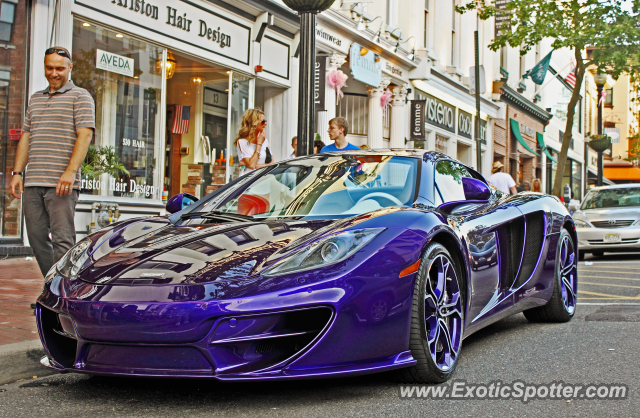 Mclaren MP4-12C spotted in Red Bank, New Jersey
