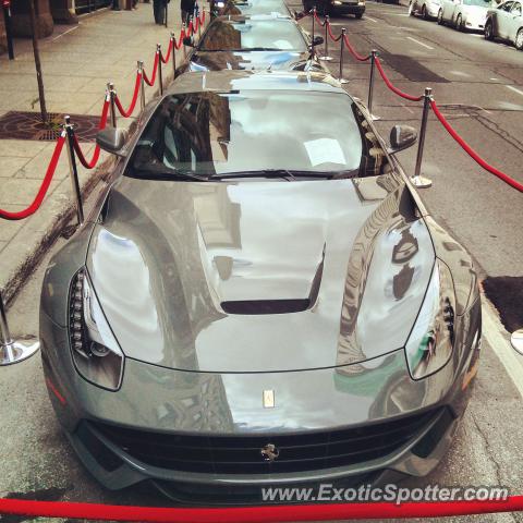Ferrari F12 spotted in Montreal, Canada