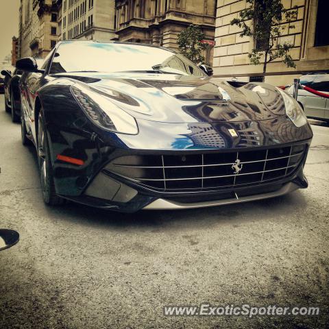 Ferrari F12 spotted in Montreal, Canada