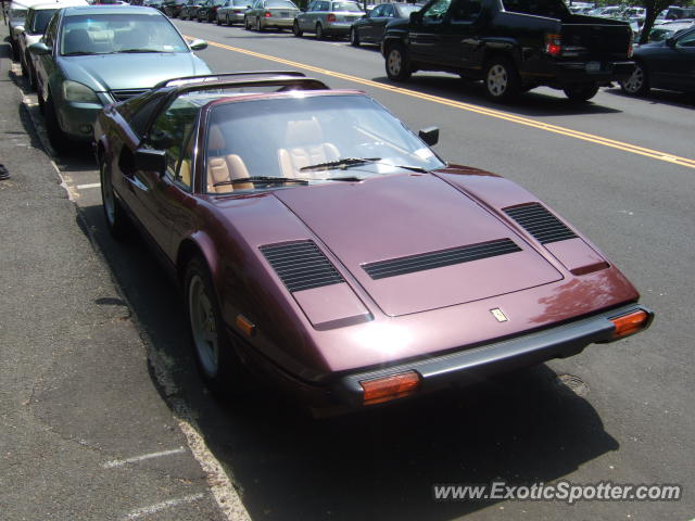 Ferrari 308 spotted in Greenwich, Connecticut