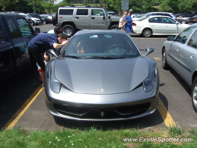 Ferrari 458 Italia spotted in Greenwich, Connecticut